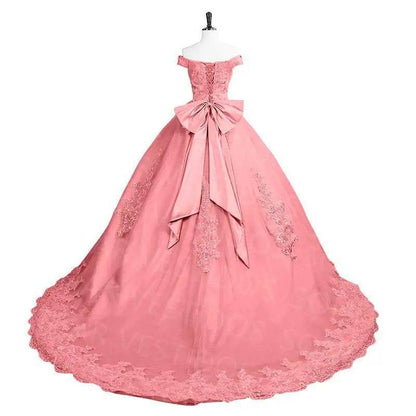 SONHAR Quinceanera Dress 2024 - Elegant Off The Shoulder Gown - Buy Center US
