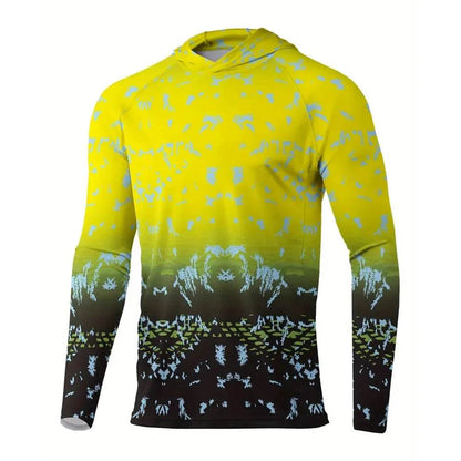 2025 Men's UPF 50+ Sun Protection Hoodie - Quick Dry & Breathable Shirt - Buy Center US