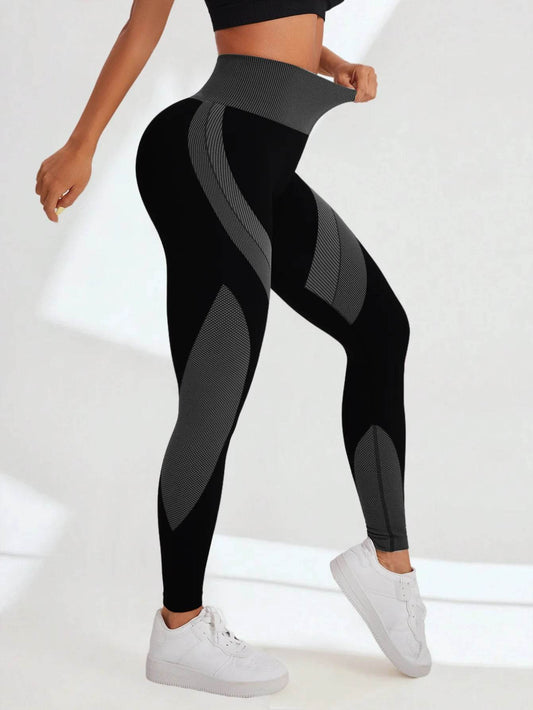 Women's High Waist Yoga Leggings - Seamless Tummy Control & Stretchy - Buy Center US