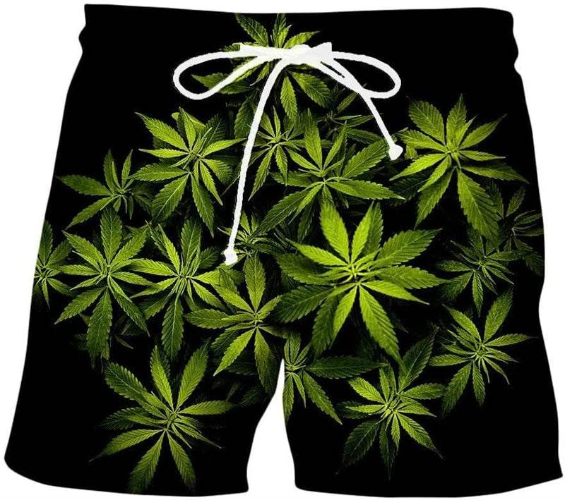 Men's 3D Print Beach Shorts - Casual Quick Drying Summer Swimwear - Buy Center US