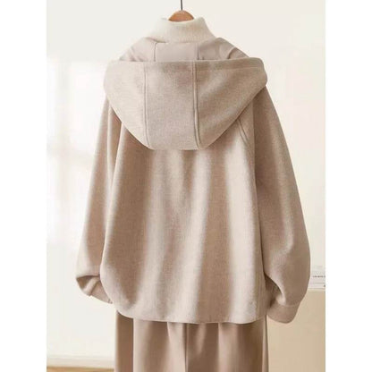 Elegant Women's Loose Parka Jacket - Chic Winter Office Coat - Buy Center US