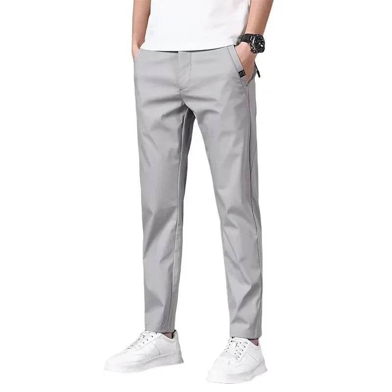 Fashion Men's Casual Summer Pants - Lightweight Skinny Joggers - Buy Center US