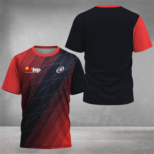 Cool Padel Men's Breathable Quick Dry Summer Tee - Casual & Lightweight - Buy Center US