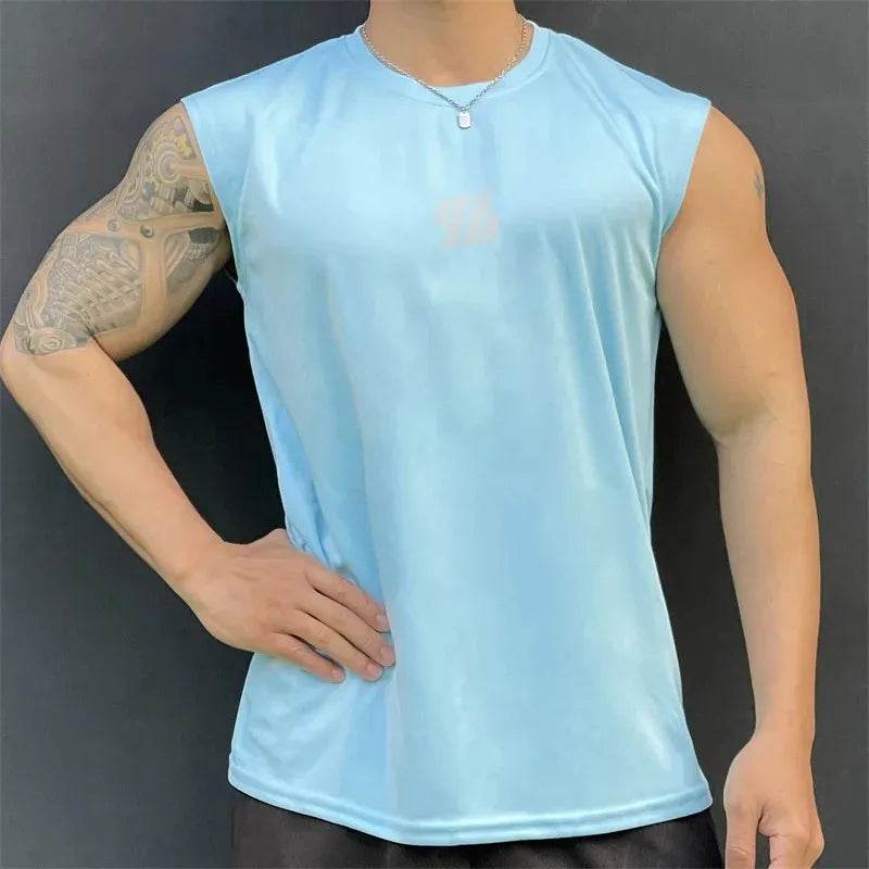 DFKDZG Men's Summer Jogging Vest - Breathable Mesh Tank Top - Buy Center US