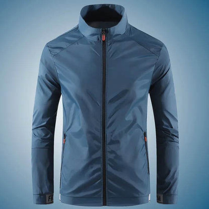 Men's Ice Silk Breathable Jacket - Thin Waterproof Windbreaker for Outdoor Sports - Buy Center US