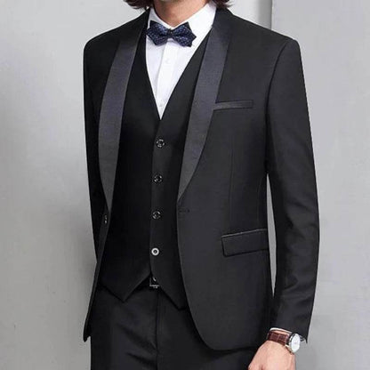 Custom Slim Fit Wedding Suits - Elegant Tuxedo for Groom & Groomsmen - Buy Center US