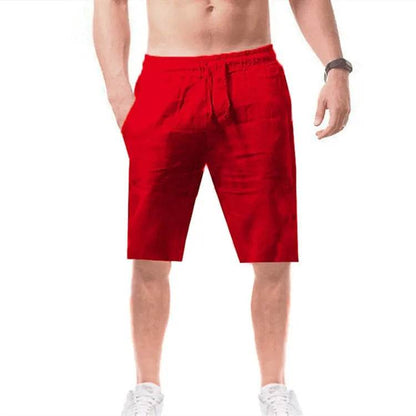 2025 Men's Cotton Linen Pants - Casual Breathable Summer Trousers - Buy Center US