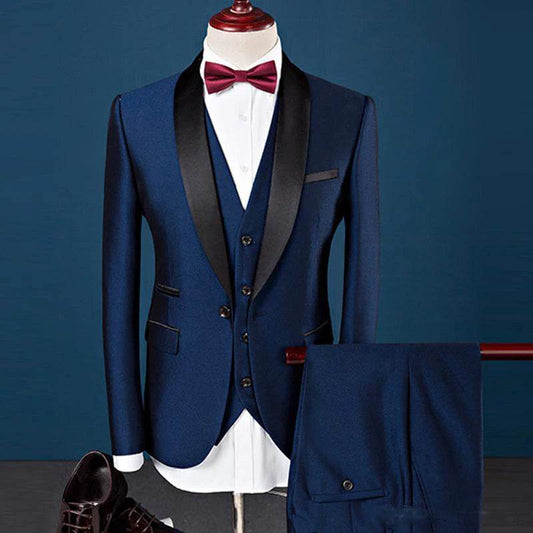 Custom Slim Fit Wedding Suits - Elegant Tuxedo for Groom & Groomsmen - Buy Center US