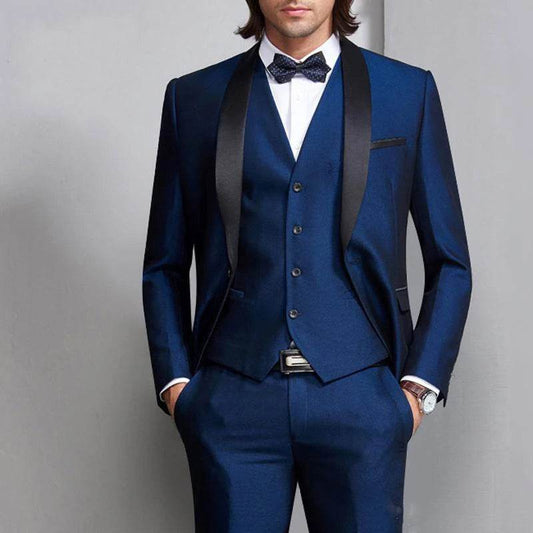 Custom Slim Fit Wedding Suits - Elegant Tuxedo for Groom & Groomsmen - Buy Center US