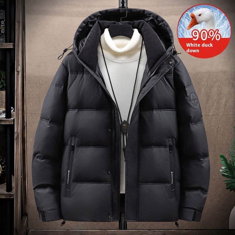 Buycenter Thickened Down Jacket for Men - Warm, Waterproof & Stylish - Buy Center US