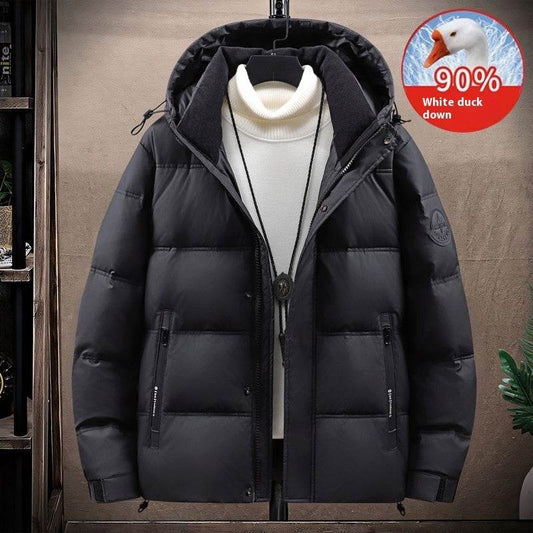Buycenter Thickened Down Jacket for Men - Warm, Waterproof & Stylish - Buy Center US
