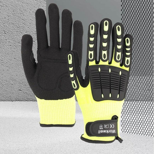 Buycenter Anti-Cut Labor Gloves - Smash-Resistant, Wear-Resistant Protection - Buy Center US