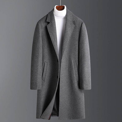 Buycenter Korean Style Wool Coat - Thickened Velvet for Winter Warmth - Buy Center US