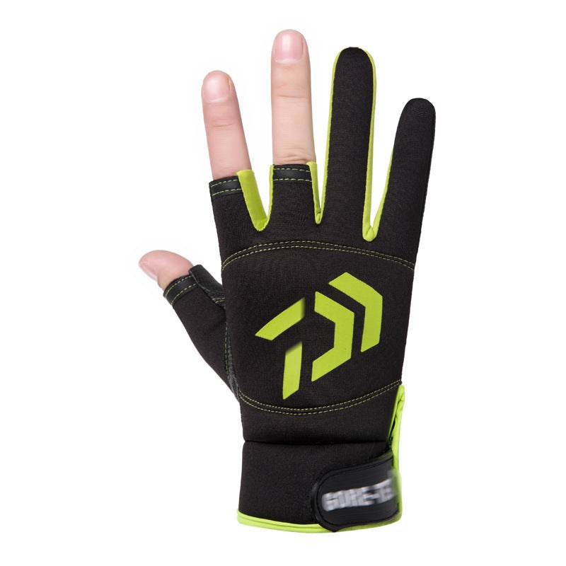 Buycenter Windproof Waterproof Fishing Gloves - Fingerless Style in Various Colors - Buy Center US