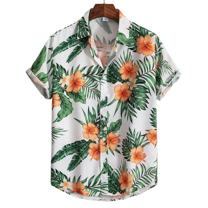 Men's 3D Printed Hawaiian Cardigan Shirt - Plus Size & Loose Fit - Buy Center US