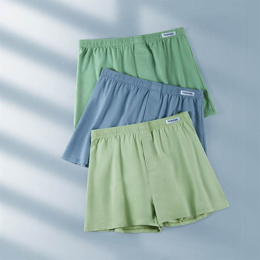 Buycenter Men's Cotton Pajama Pants - Loose & Breathable Trunks - Buy Center US
