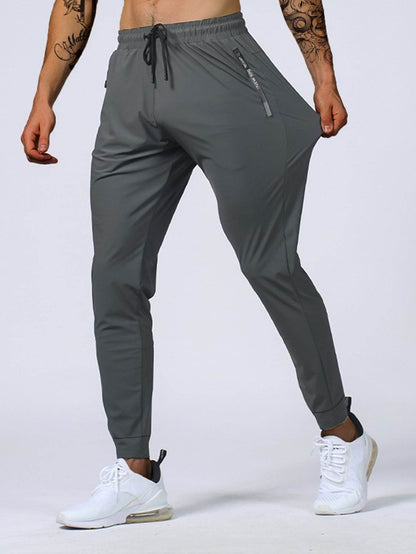 Men's Jogging Sports Pants - High Elasticity Casual Gym Wear - Buy Center US
