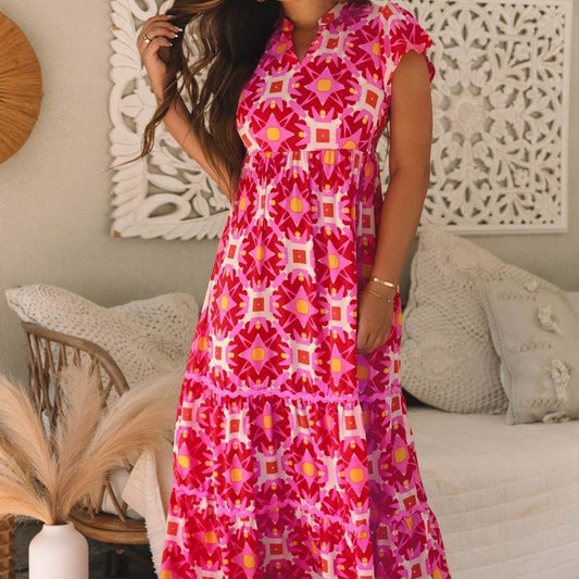 Stylish Polyester Dress - Available in S, M, L, XL, 2XL Sizes - Buy Center US