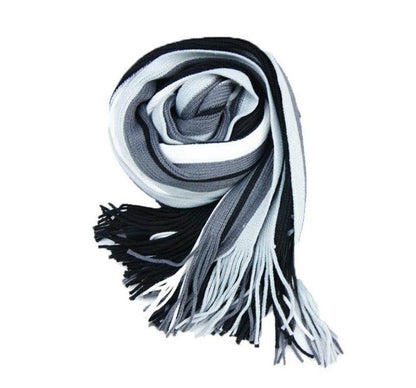 Buycenter Men's Knitted Scarf - Striped, Soft & Warm for All Seasons - Buy Center US