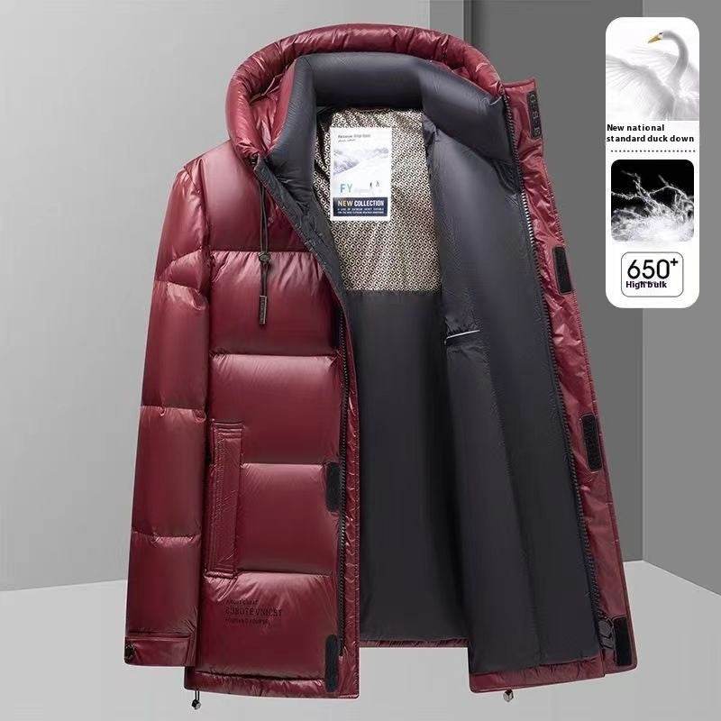 Buycenter Men's Winter Down Jacket - Cold-Proof Graphene Hooded Style - Buy Center US