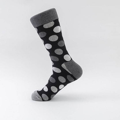 Buycenter Trendy Colorful Socks - Hand-Stitched Cotton, European Size 40-46 - Buy Center US