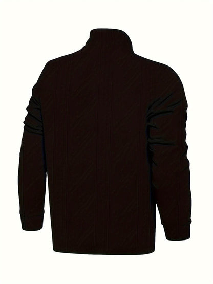 Men's Casual Sports Suit - Color Block Design, Comfortable & Breathable Fabric - Buy Center US