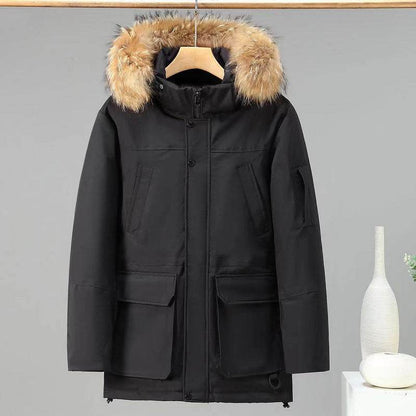 Buycenter Men's Cotton-padded Outdoor Jacket - Winter Leisure Wear - Buy Center US