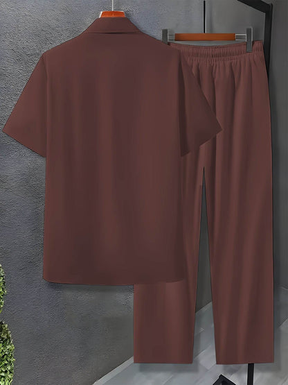 Men's Casual Novelty Clothing Set - 100% Polyester, Comfortable Fit - Buy Center US