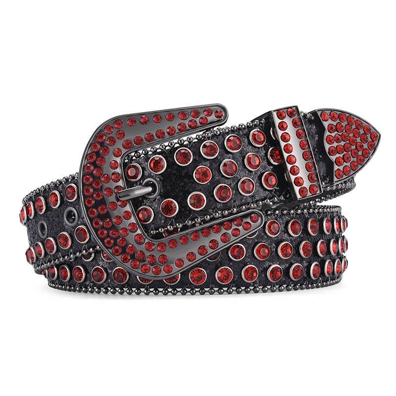 Buycenter Men Women Alloy Belt - Punk Rock Rivet Design, Multiple Colors - Buy Center US