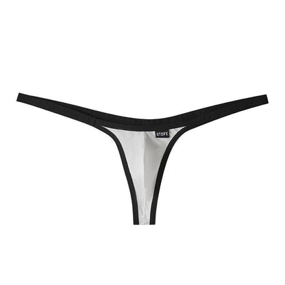 Buycenter Men's T-Back Underwear - Breathable Ice Silk, Low Waist Styles - Buy Center US