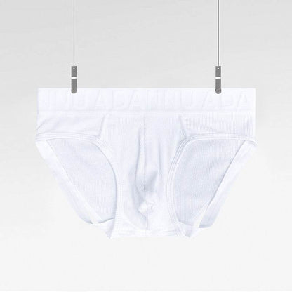 Buycenter Men's Cotton Low Waist Briefs - Breathable Double Strap Style - Buy Center US