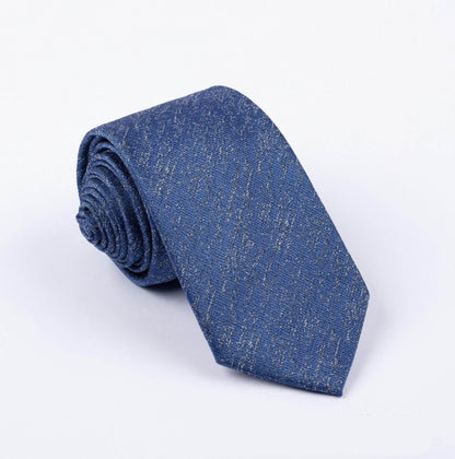 Buycenter Polyester Jacquard Tie - Stylish Stripes for Unisex Fashion - Buy Center US