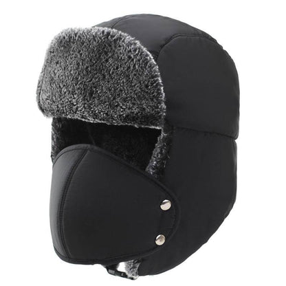 Casual Winter Lei Feng Hat for Men and Women - Cozy and Stylish - Buy Center US