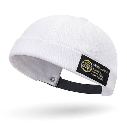 Skullcap Men's Beanie with Side Embroidery - Adjustable & Breathable - Buy Center US