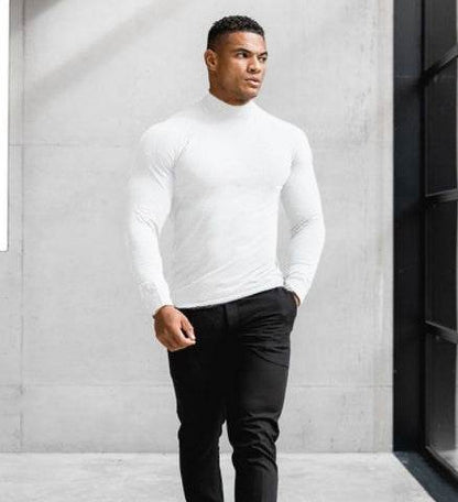 Men's Loose Quick-Drying Long Sleeve T-Shirt - Ideal for Running & Basketball - Buy Center US