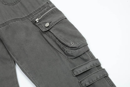 Buycenter Men's Casual Pants - Four Colors, Mid-Waist, Cotton Blend - Buy Center US