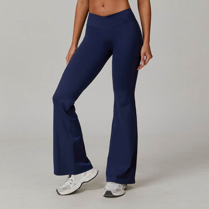Women's High Waist Bell-Bottom Pants - Versatile Sport & Leisure Fit - Buy Center US