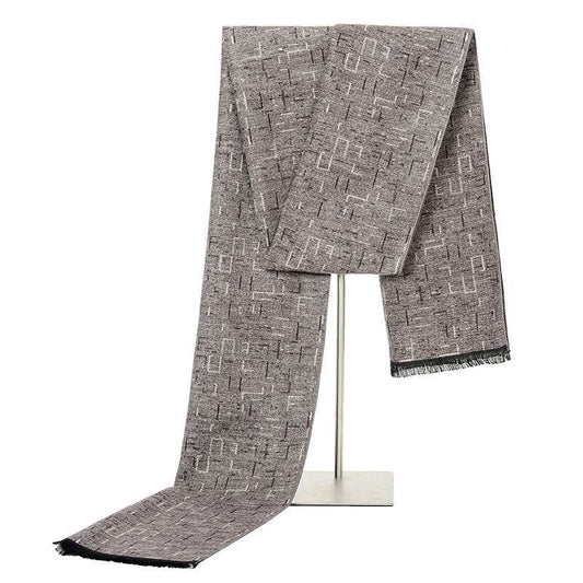 Buycenter Men's Warm Scarf - Stylish Business Casual for Autumn & Winter - Buy Center US