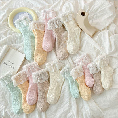 Thickened Warm Floor Socks for Women - Breathable, Cozy, Colorful Options - Buy Center US