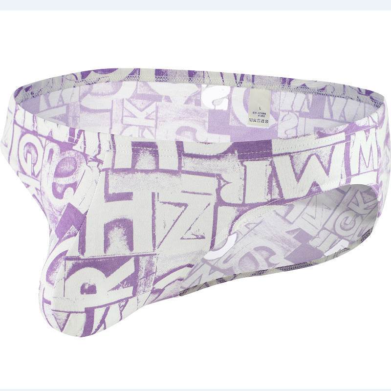 Buycenter Cotton Printed Triangle Underwear - Comfortable Low Waist Briefs - Buy Center US