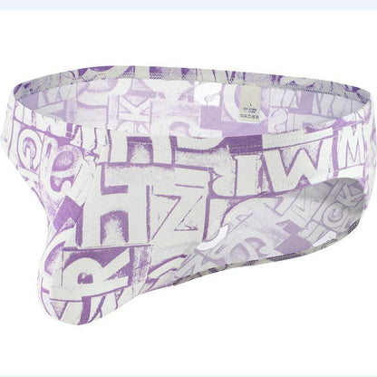 Buycenter Cotton Printed Triangle Underwear - Comfortable Low Waist Briefs - Buy Center US
