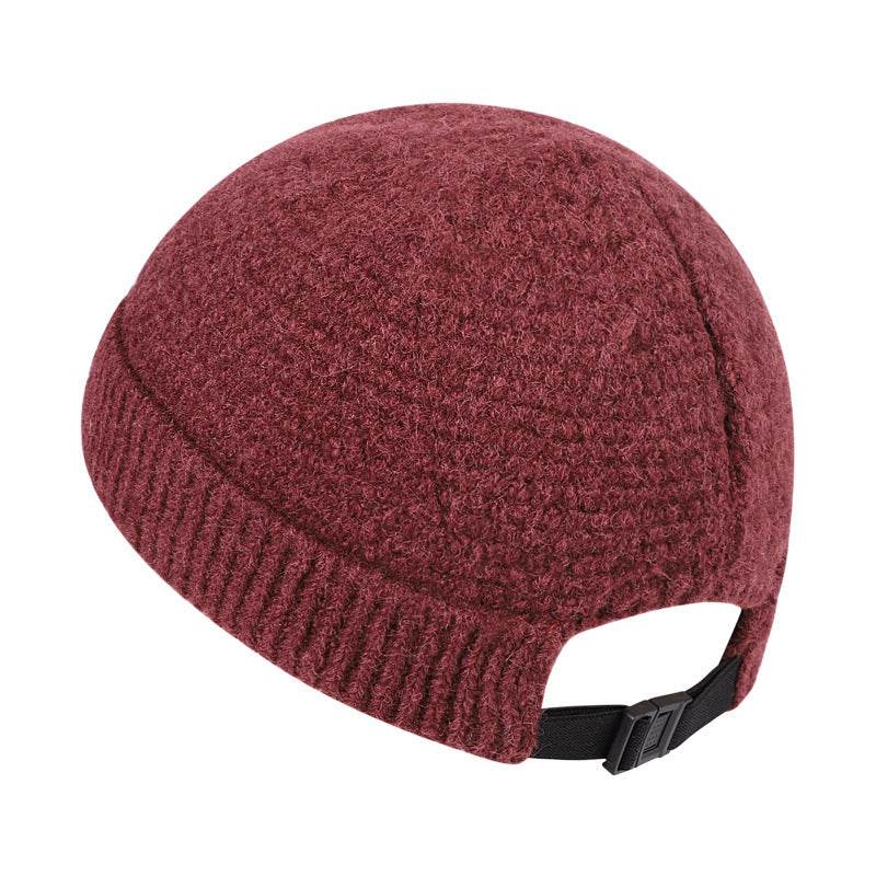 Buycenter Warm Knitted Woolen Cap - Adjustable Winter Beanie Hat - Buy Center US