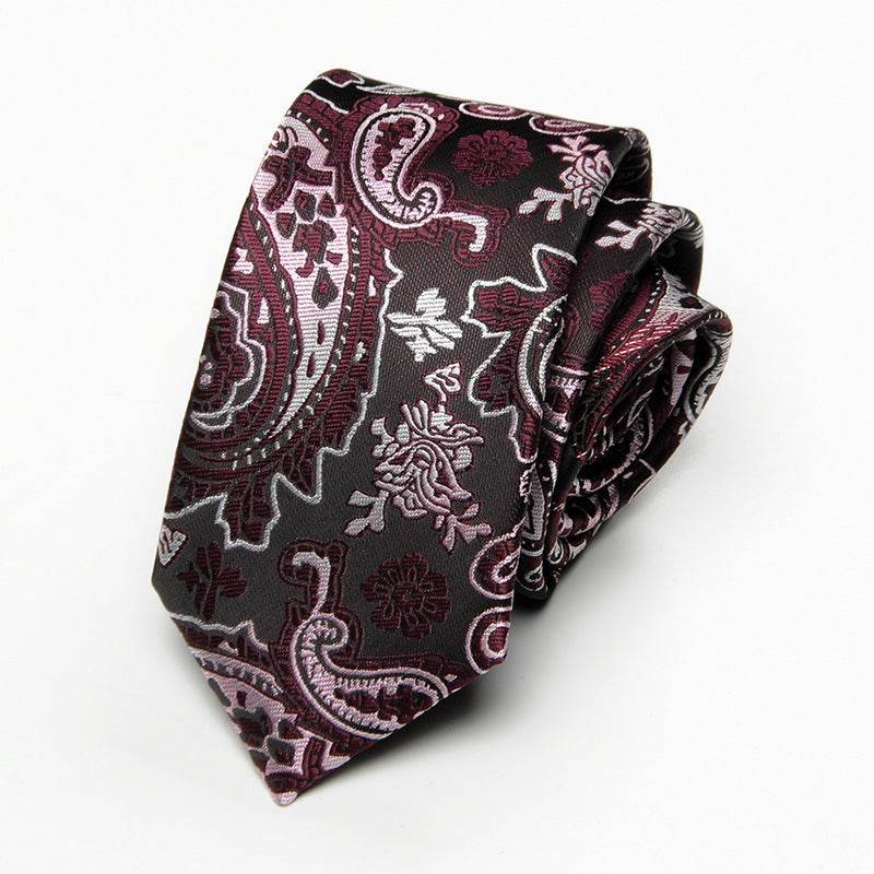Buycenter Korean Style Men's Bow Tie - Striped Jacquard for All Ages - Buy Center US