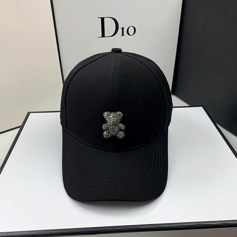 Women's Summer Sun Protection Hat - Rhinestone Baseball Cap Collection - Buy Center US