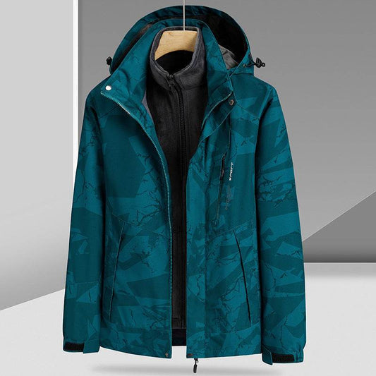 Buycenter 3-in-1 Camouflage Coat - Waterproof & Warm for Outdoor Activities - Buy Center US