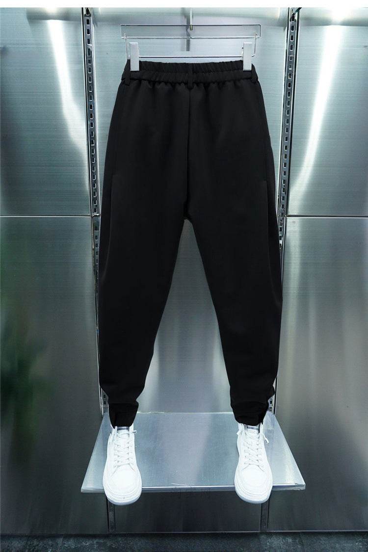 Loose Tapered Harem Cropped Pants - Casual Korean Style for Teens - Buy Center US