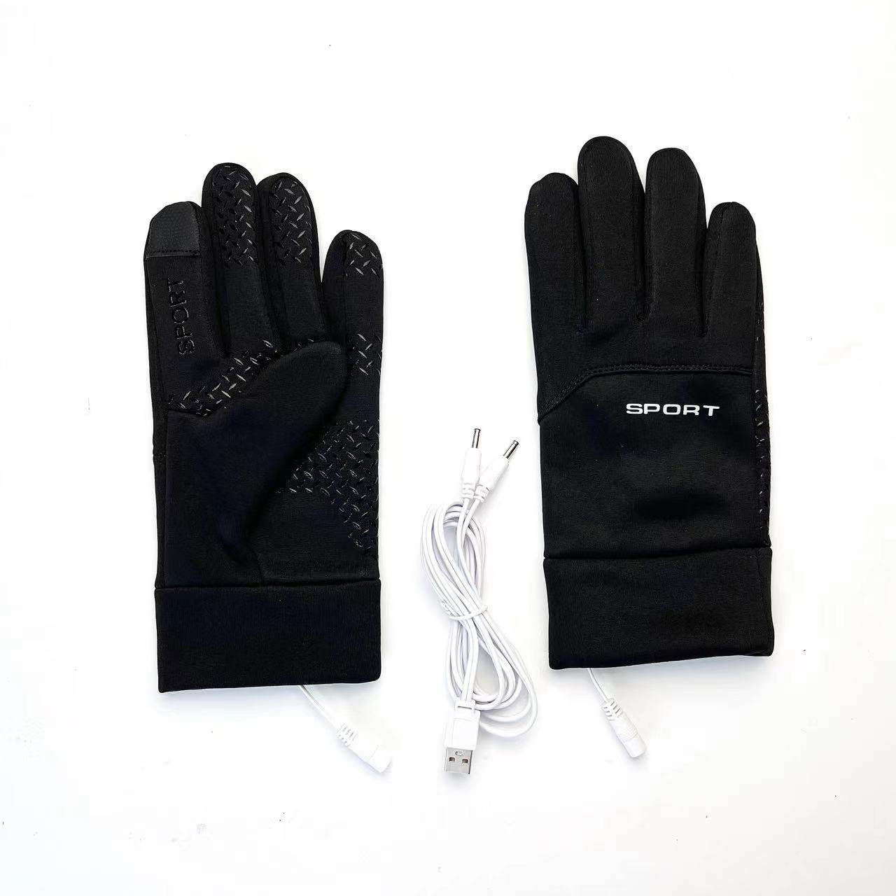 Buycenter USB Heated Gloves - Waterproof Touchscreen Cycling Mittens - Buy Center US