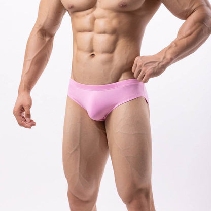 Buycenter Solid Color Sports Cotton Briefs - Breathable & Stylish Fit - Buy Center US