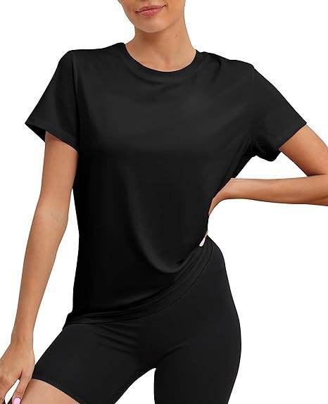 Casual Round Neck Loose T-Shirt - European & American Style - Buy Center US