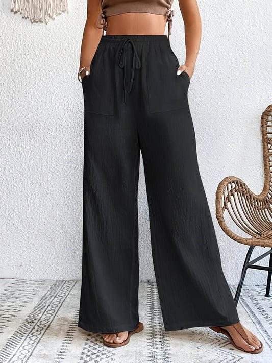 Elegant Linen WideLeg Pants Middle East Comfort - Buy Center US